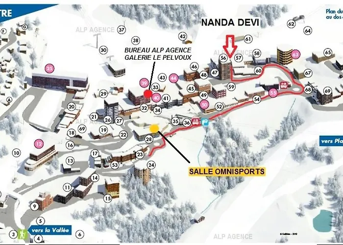 Apartment Le Nanda Devi - 2 Pieces 6 Pers - Le Nanda Devi - Plagne Centre Mae-8954